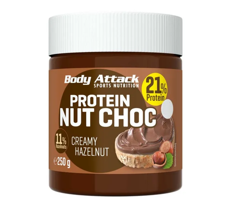 Body Attack - Protein Nut Choc Creamy Hazelnut Aufstrich