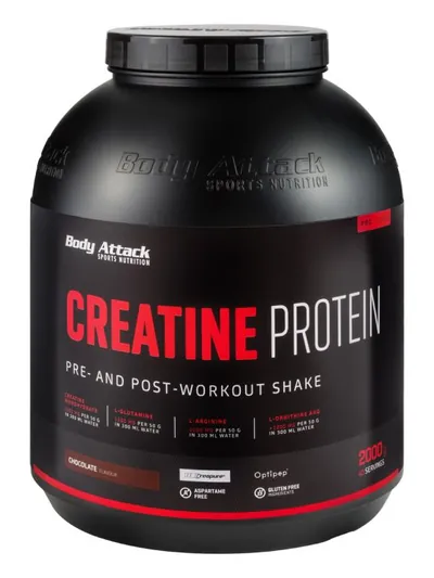 Body Attack - Creatine Protein - 2000g