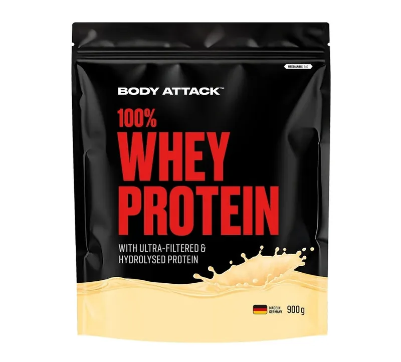 Body Attack - 100% Whey Protein - 900g – 900g
