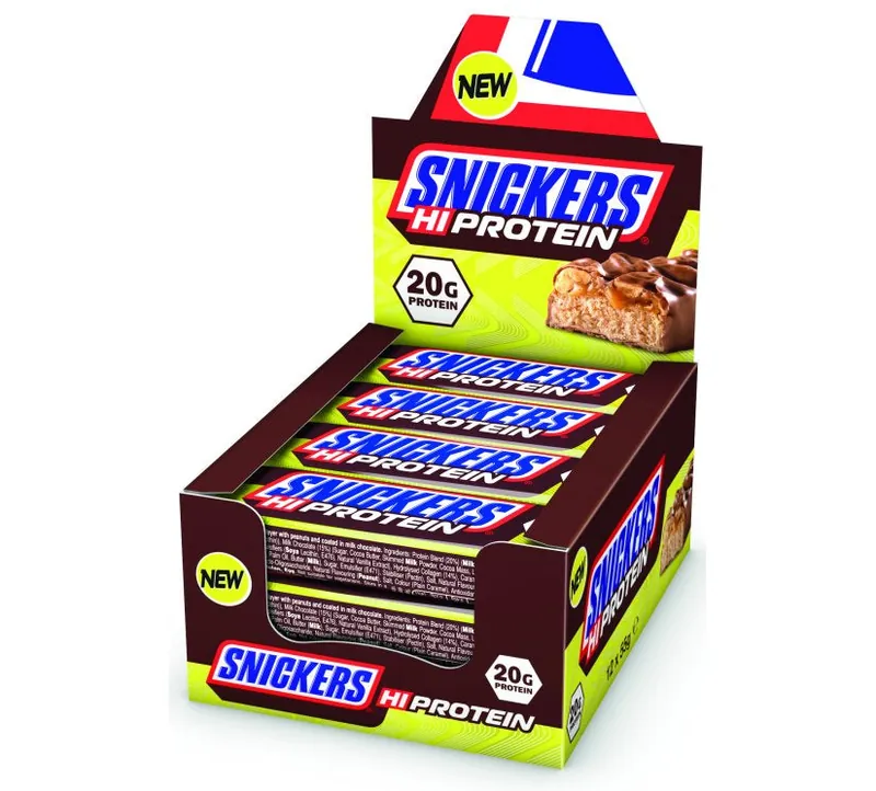 Snickers Hi Protein Bar Riegel - Karton 12 x 55g