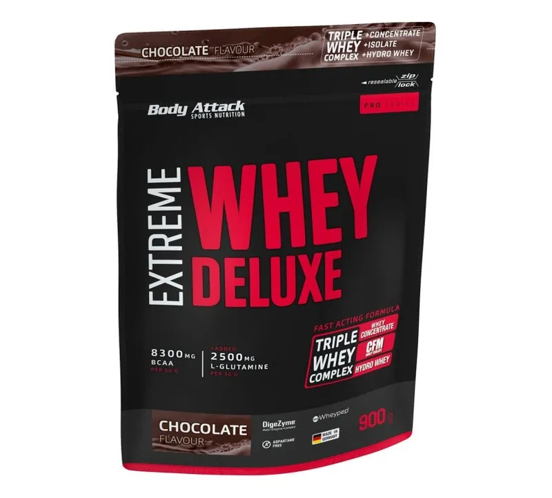 Body Attack - Extreme Whey Deluxe - 900g – 900g