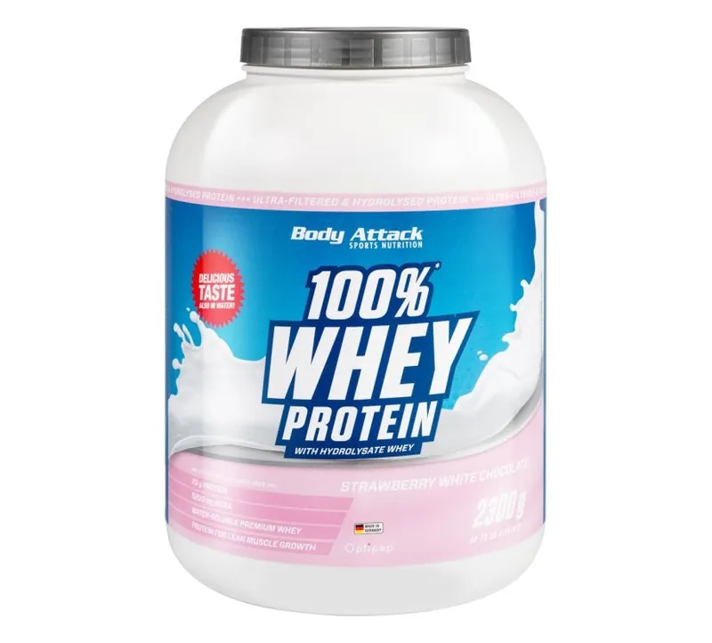 Body Attack - 100% Whey Protein - 2300g – 2300g