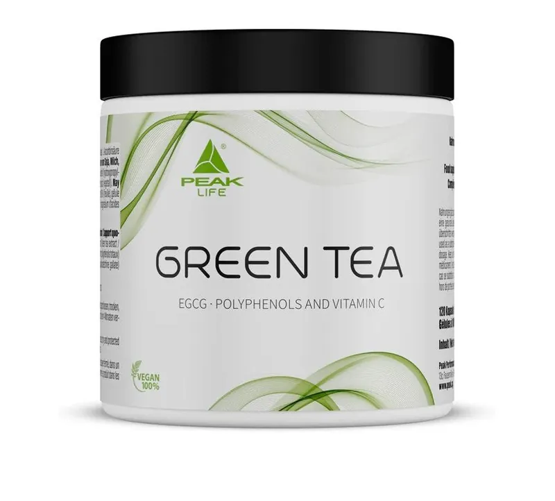 Peak - Green Tea EGCG - Grüntee Extrakt - 120 Kapseln