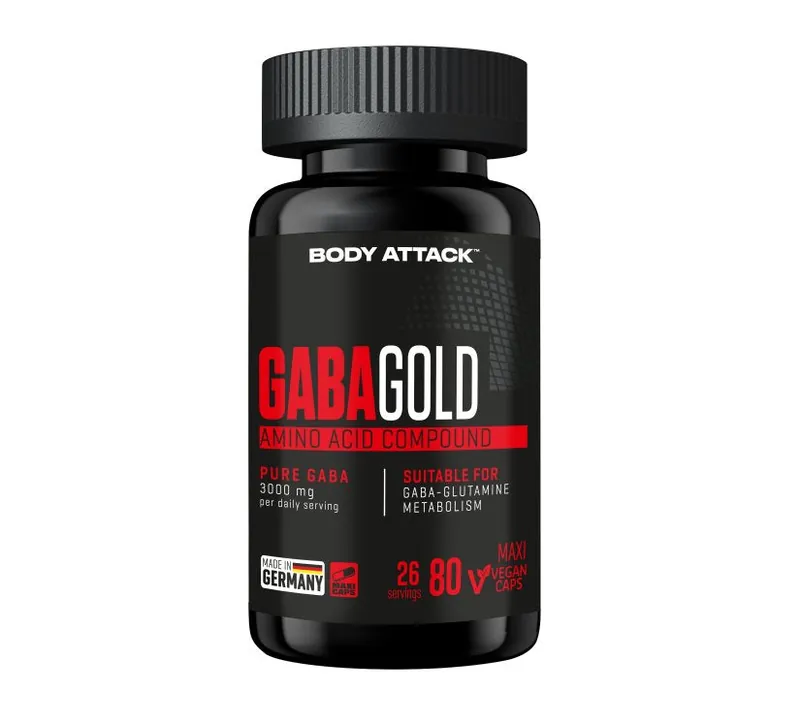 Body Attack - GABA Gold - 80 Kapseln