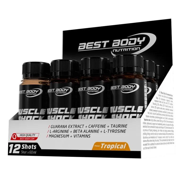 Best Body Nutrition - Muscle Shock - 12 Shots