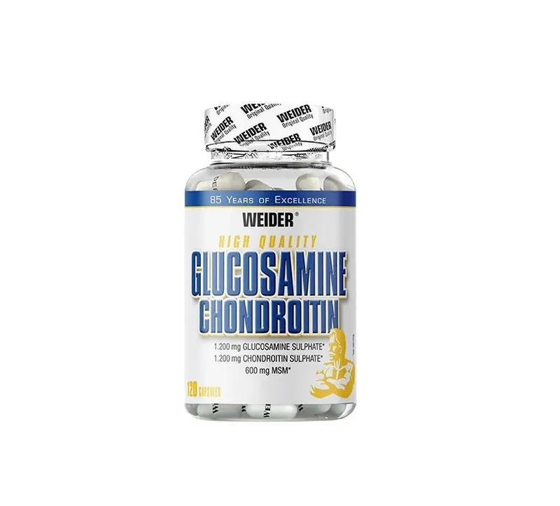Weider - Glucosamine + Chondroitin + MSM 120 Kapseln