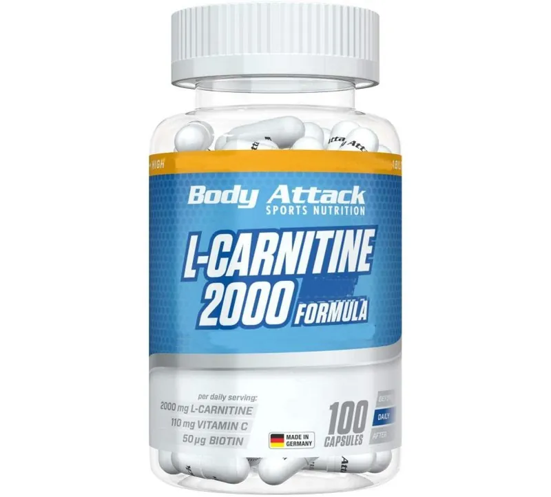 Body Attack - L-Carnitin Caps 2000 - 100 Kapseln