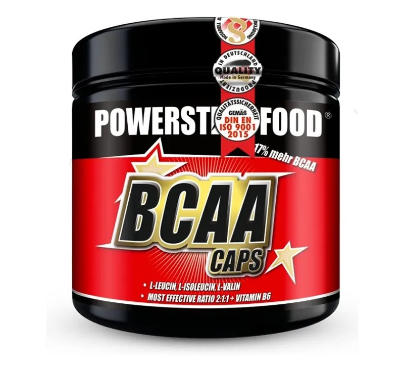 Powerstar Food - BCAA Caps - 300 Stück