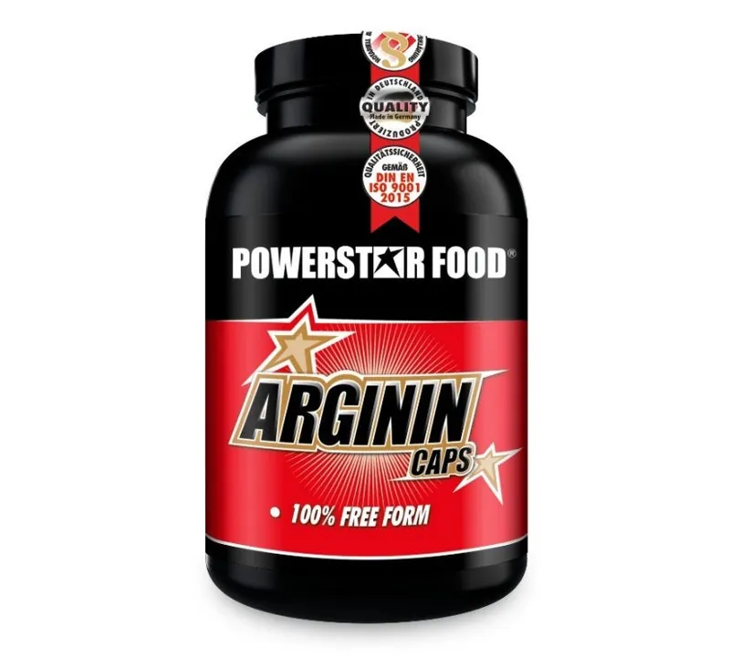 Powerstar Food - Arginin 200 Kapseln