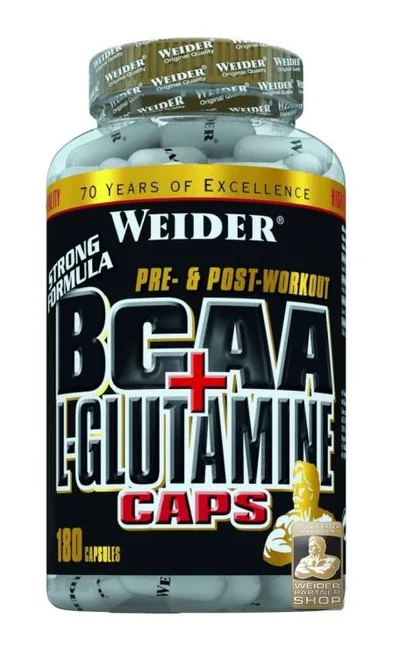 BCAA + L-Glutamine (180 Kapseln)