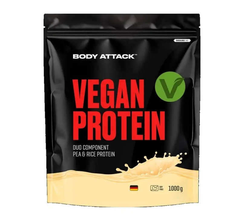 Body Attack - Vegan Protein - 1000g