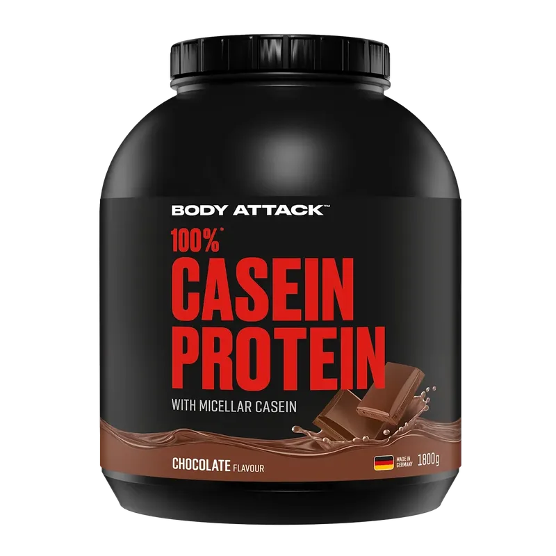 Body Attack - 100 % Casein Protein - 1800g