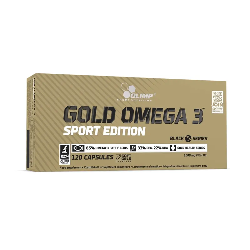 Olimp Gold Omega 3 Sport Edition - 120 Kapseln