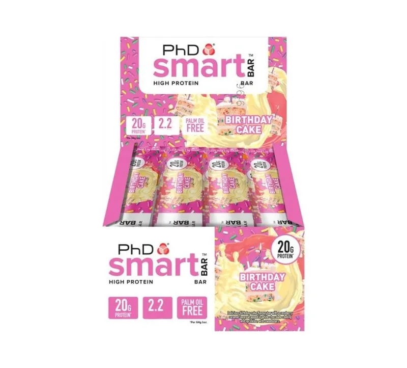 PHD - Smart Bar Riegel - Karton 12 x 64g