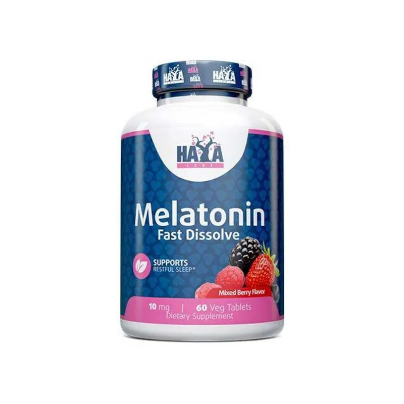 Haya Labs Melatonin Fast Dissolve 10mg - 60 tabs