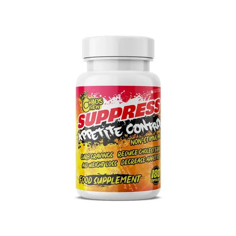Chaos Crew Suppress Appetite Control 180 caps
