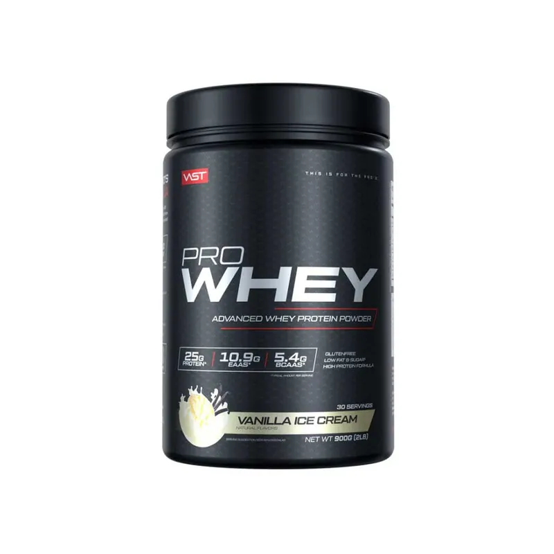 Vast Pro Whey – 900 g, 8 Sorten