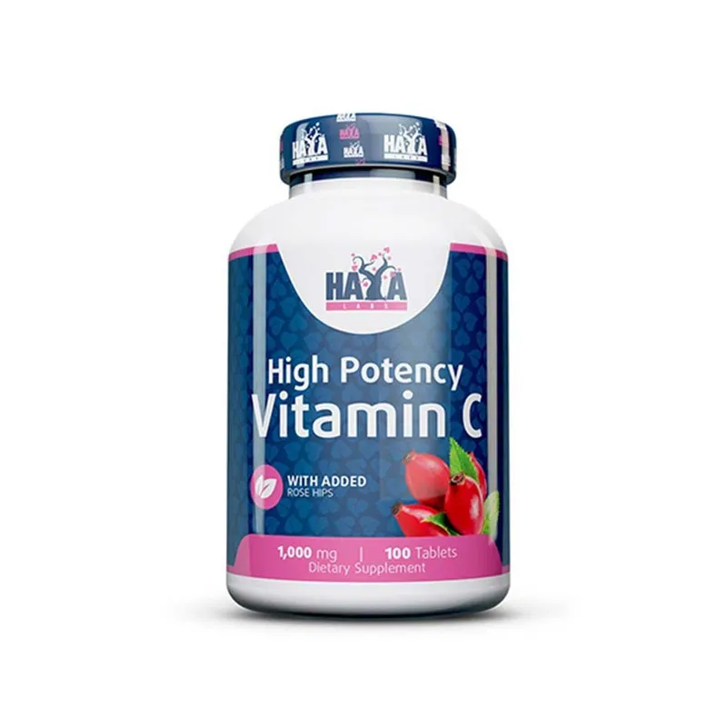 Haya Labs High Potency Vitamin C 1000 mg – 100 oder 250 Kapseln