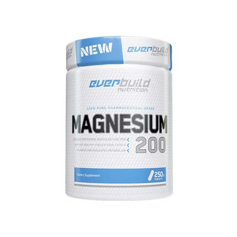 Everbuild Magnesium 200 mg – 250 Tabletten