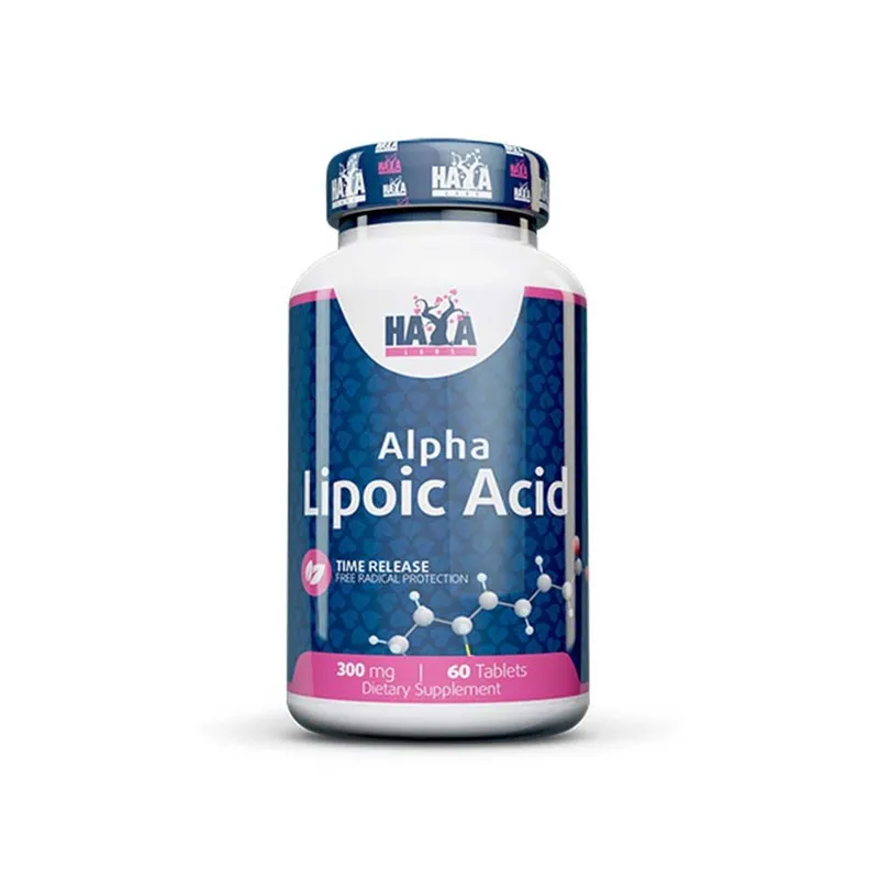 Haya Labs Alpha Lipoic Acid Time Release – 60 Tabletten