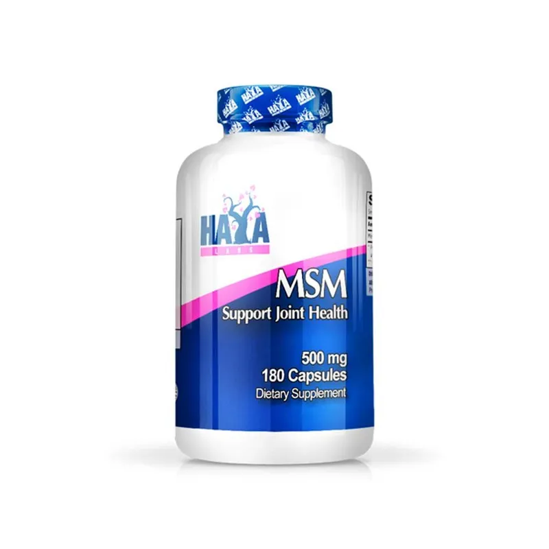 Haya Labs MSM 500 mg – 180 Kapseln