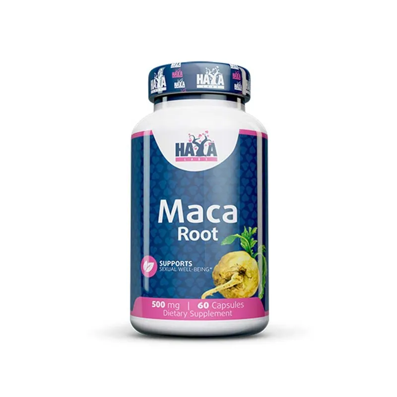 Haya Labs Maca 500 mg – 60 Kapseln