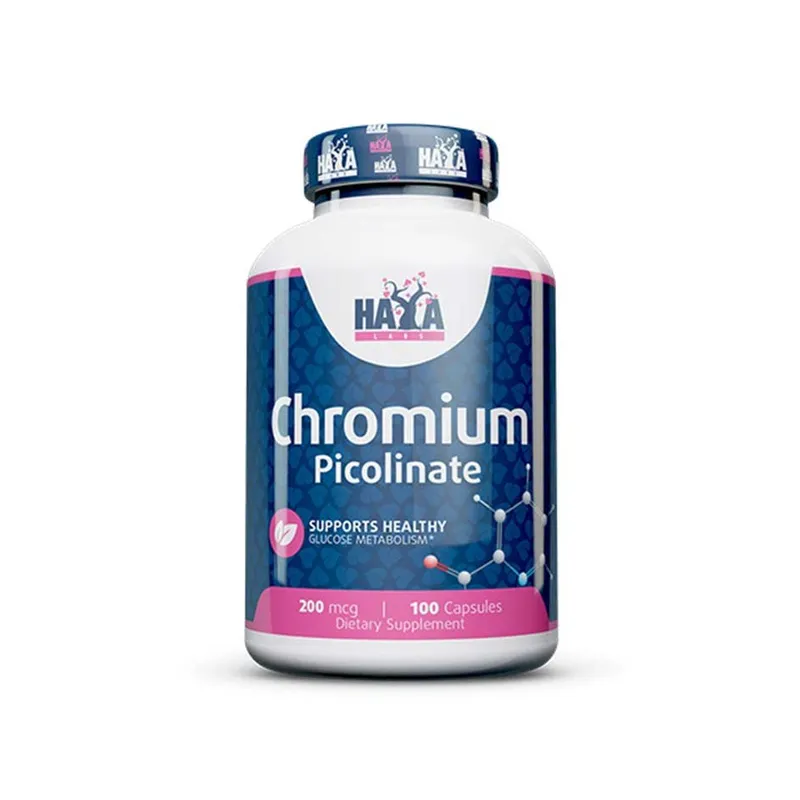 Haya Labs Chrompicolinat 200 µg – 100 Kapseln