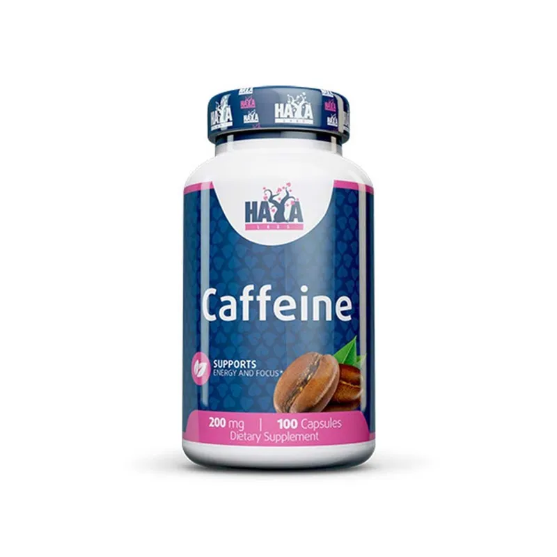 Haya Labs Koffein 200 mg – 100 Kapseln