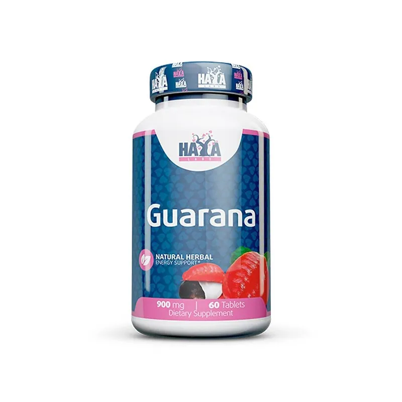 Haya Labs Guarana 900 mg – 60 Tabletten