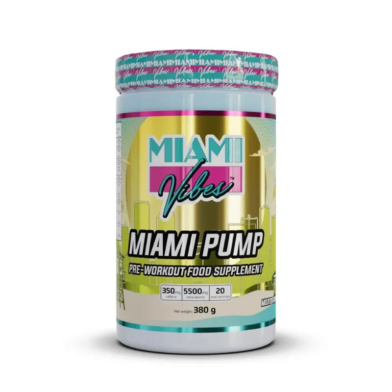 Miami Vibes® Miami Pump Pre-Workout Booster
