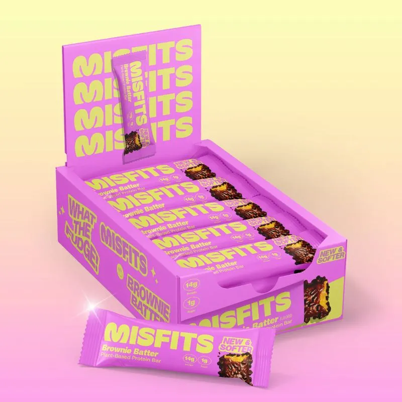 Misfits Vegan Soft Protein Bar