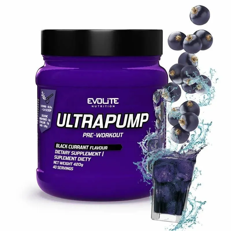 Evolite Ultrapump Pre-Workout-Booster, 420g – 420g
