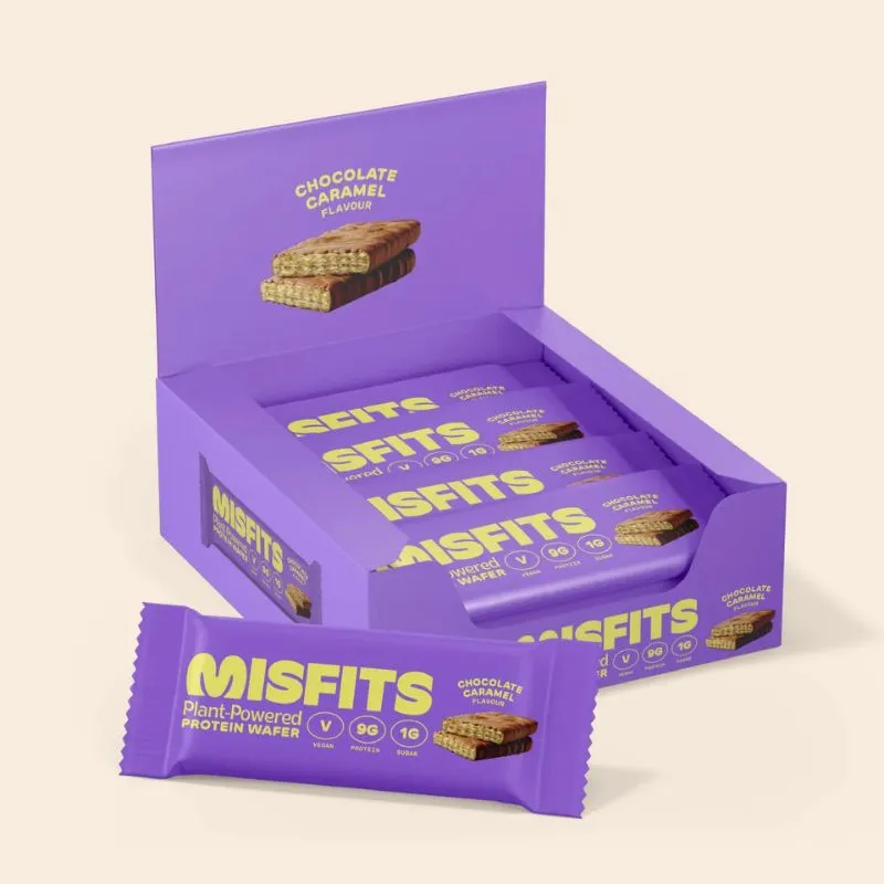 Misfits Vegan Protein Wafers