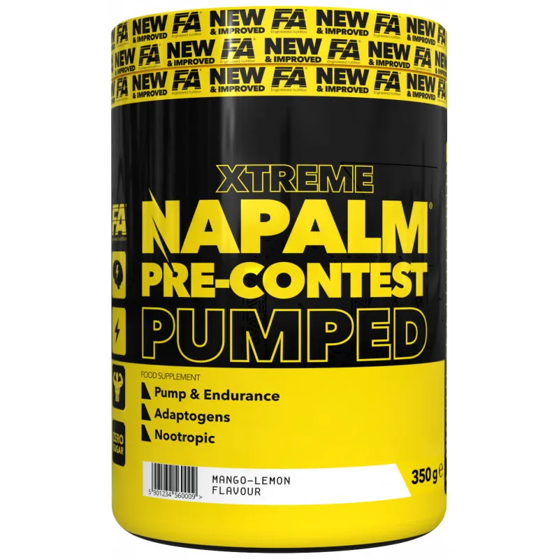 FA Nutrition FA Xtreme Napalm Pre Contest Pumped