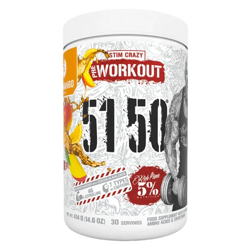 5% Nutrition-Rich Piana 5150 Pre-Workout Booster