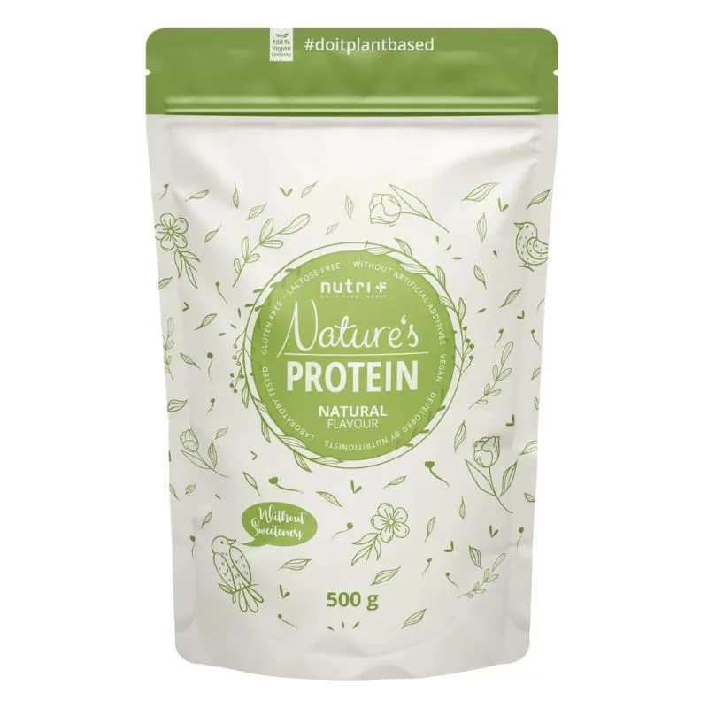 Nutri-Plus Vegan Nature's Proteinpulver 500g