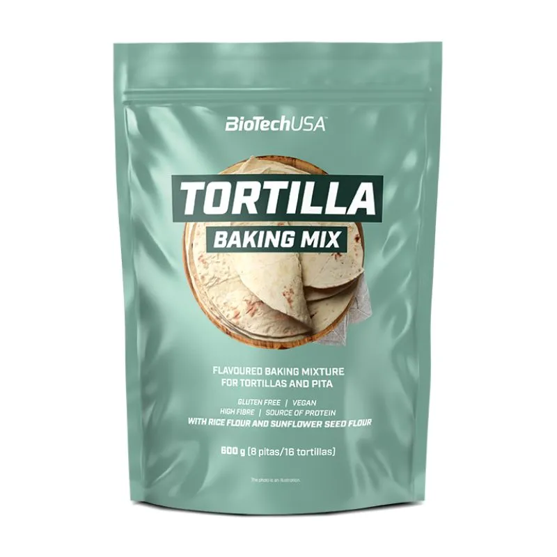 BioTechUSA Tortilla Baking Mix, 600g