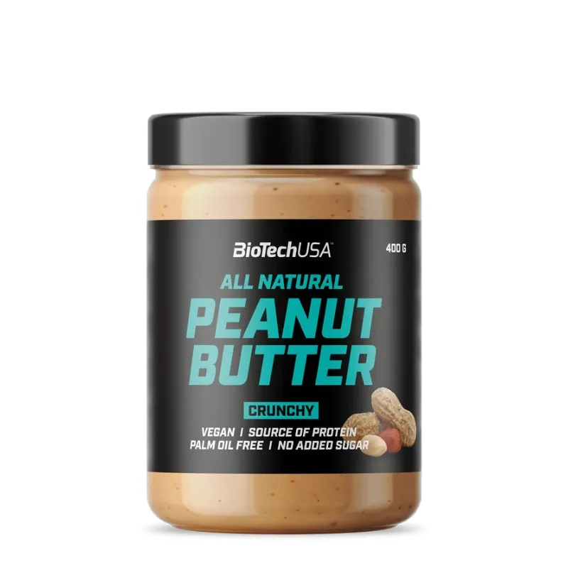 BIOTECH USA BioTechUSA All Natural Peanut Butter – 400g