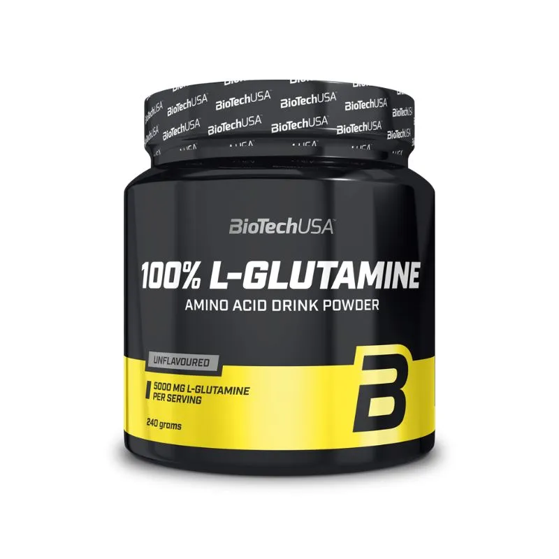 BIOTECH USA BioTechUSA 100% L-Glutamine – 240g