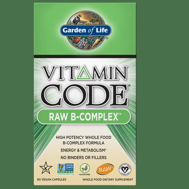 Vitamin Code B-Komplex - Natürliche B-Vitamine aus der Nahrung (60 Kapseln)