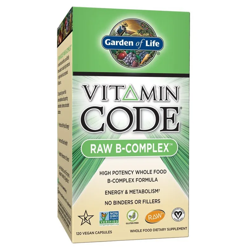 Vitamin Code B-Komplex - Natürliche B-Vitamine aus der Nahrung (120 Kapseln)