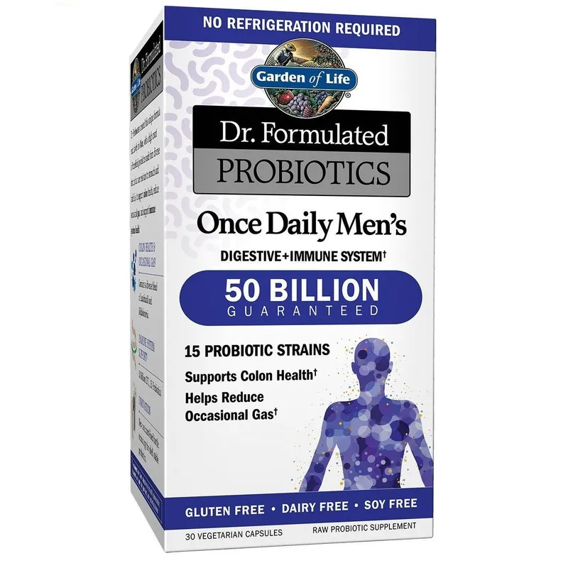 Dr. Formulated Probiotics Men - 50 Milliarden KBE (30 Kapseln)