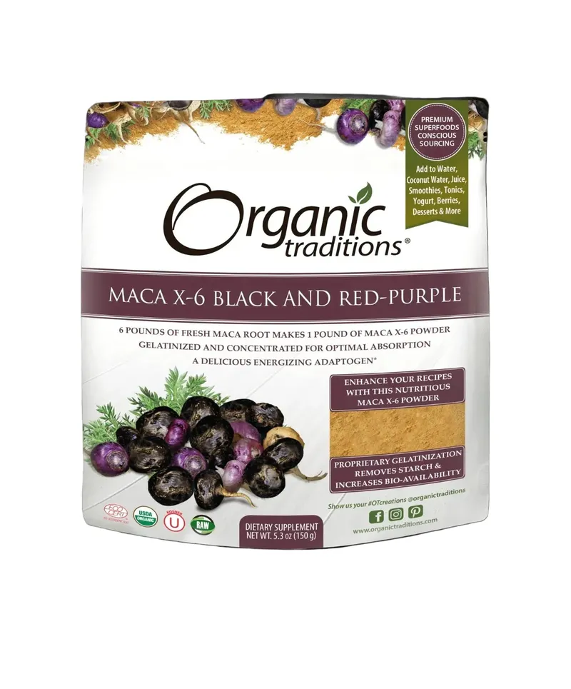 Bio Maca X-6 Pulver - roh & biologisch