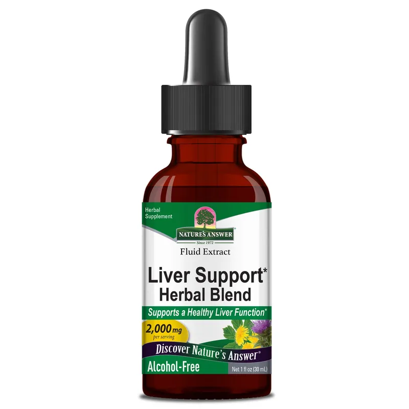 Liver Support - Alkoholfreier Kräuterextrakt (30 ml)