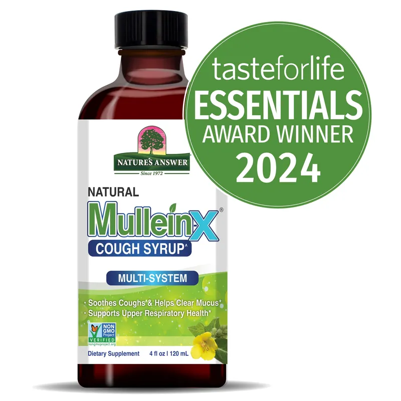 Mullein-X™ Multi System Kräutersirup - Mit Königskerze & Honig (120ml)