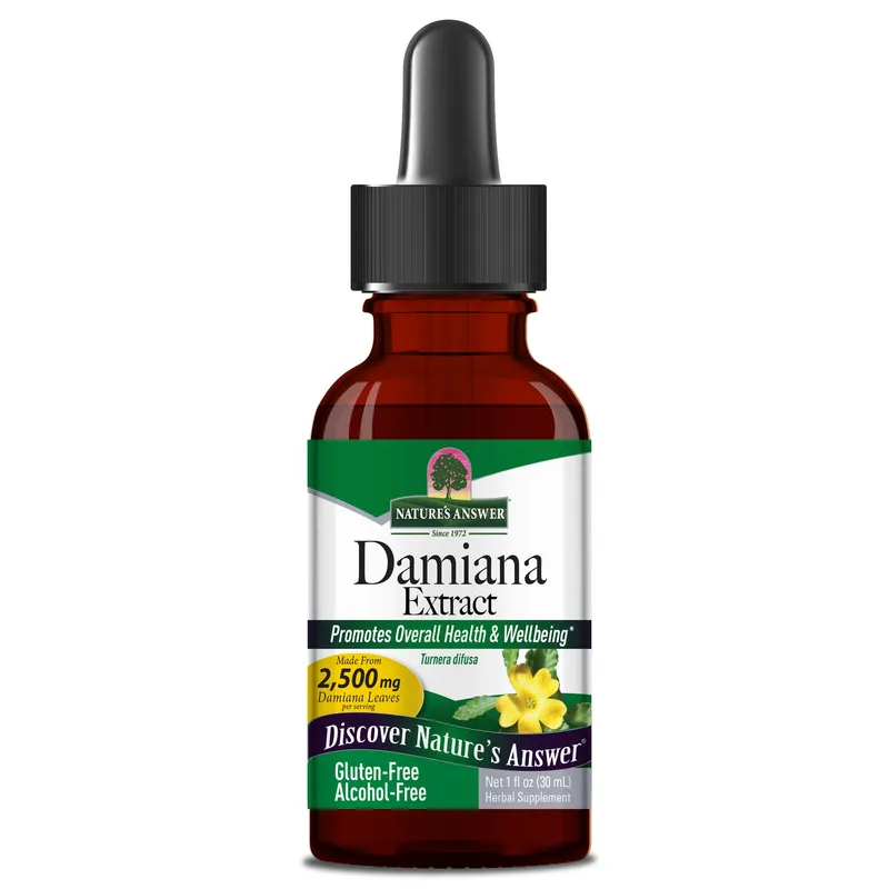 Damiana Extrakt - Alkoholfreier flüssiger Kräuterextrakt (30ml)