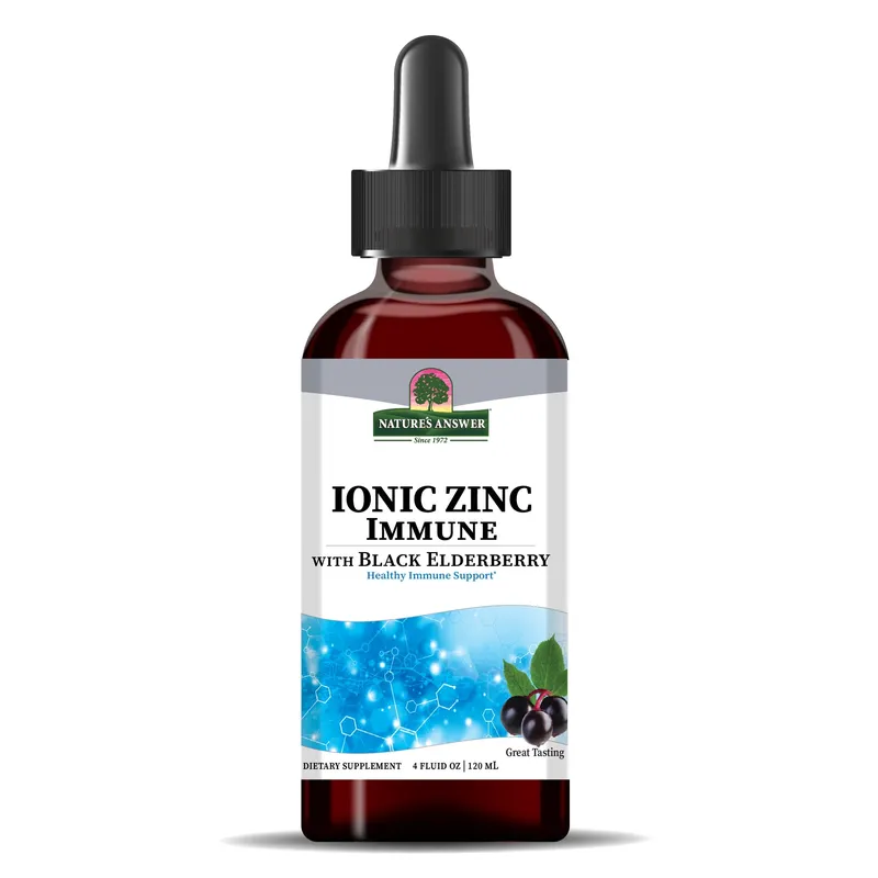 Ionic Zinc Immune mit Schwarzem Holunder - 120 ml