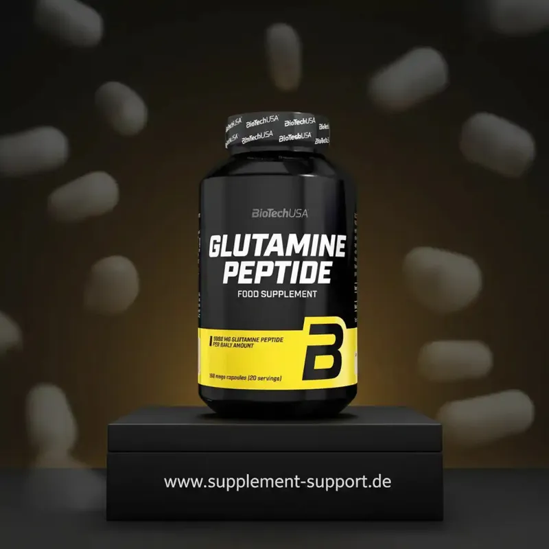 BioTech USA | Glutamine Peptide - 180 Kapseln