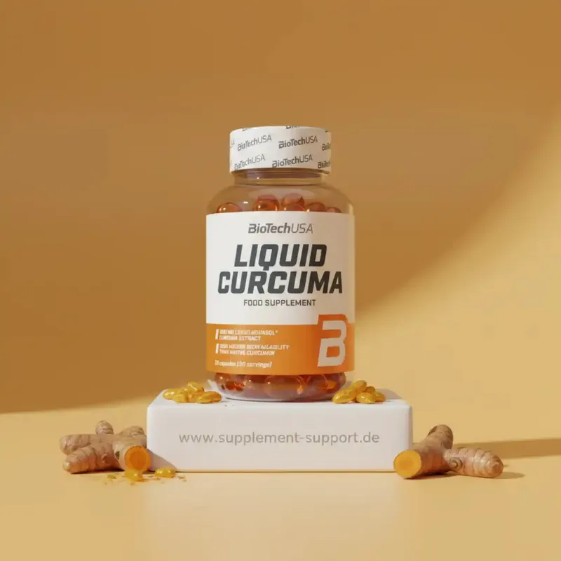 BioTech USA | Liquid Curcuma - 30 Kapseln