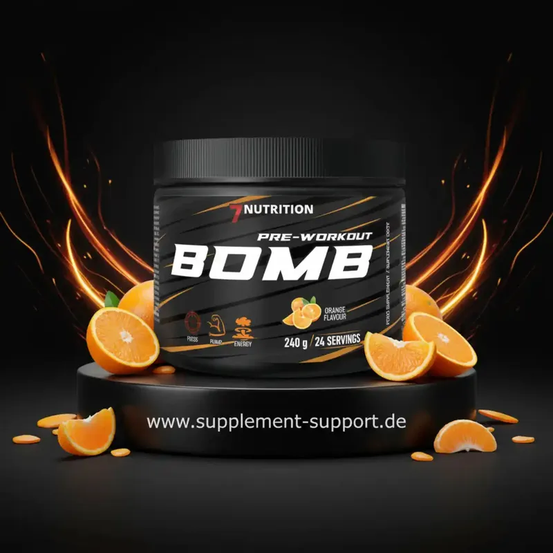 7Nutrition Bomb Booster - 240g Orange